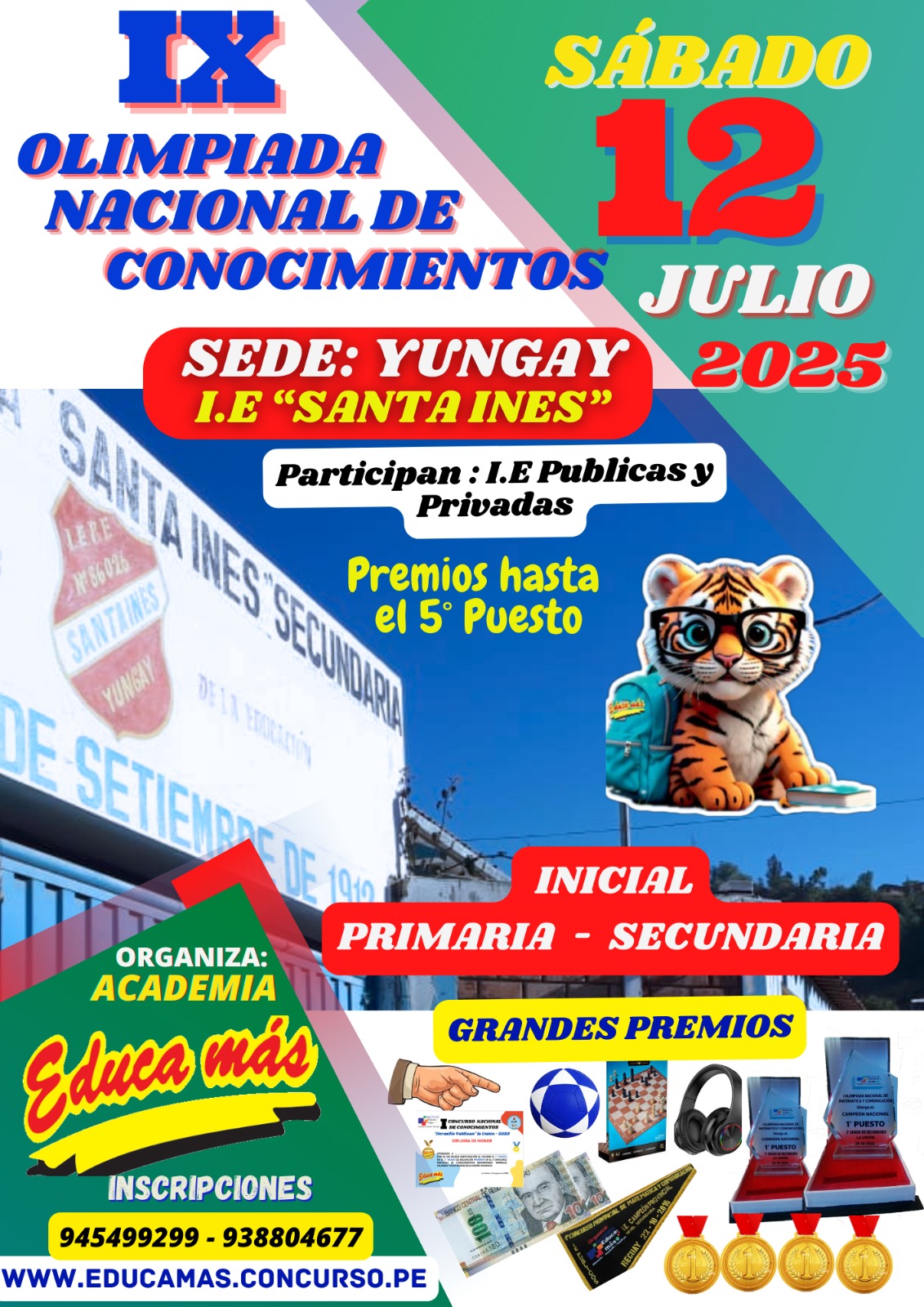 IX OLIMPIADA NACIONAL DE CONOCIMIENTOS