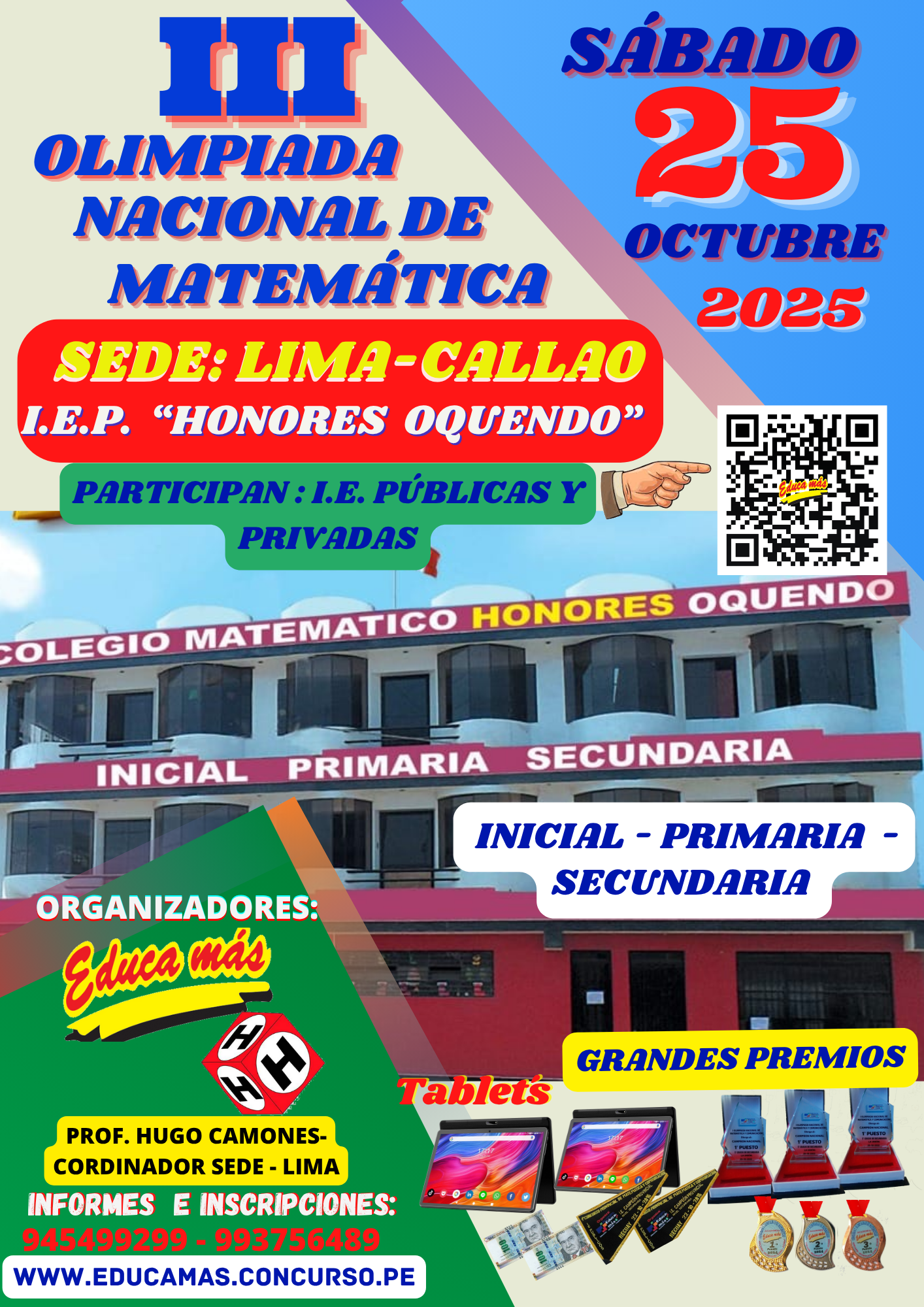 III OLIMPIADA NACIONAL DE MATEMÁTICA LIMA CALLAO-2025