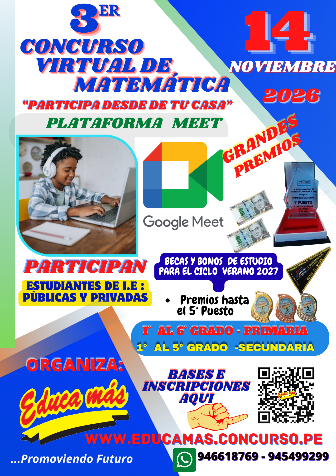 III CONCURSO NACIONAL DE MATEMÀTICA - VIRTUAL - 2026